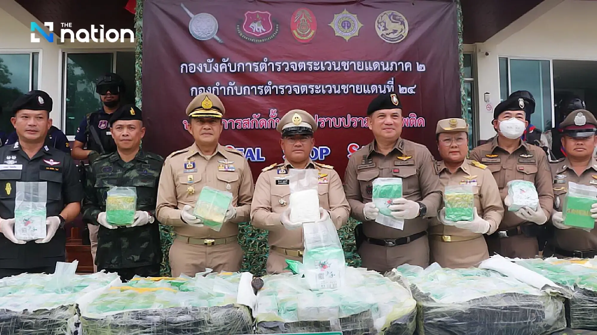 Thailand Tangkap Tiga Orang Terkait Penyelundupan 504 Kilogram Sabu dari Laos